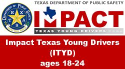 texas dmv impact test|texas young adult impact.